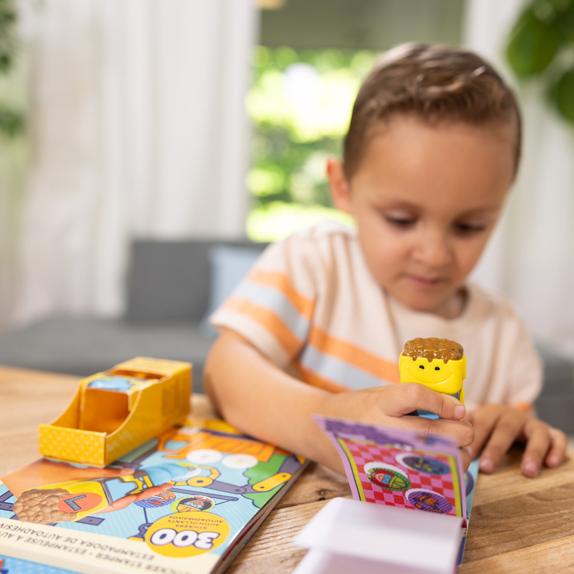 Sticker WOW!™ Activity Pad & Sticker Stamper - Bulldozer - Image 10