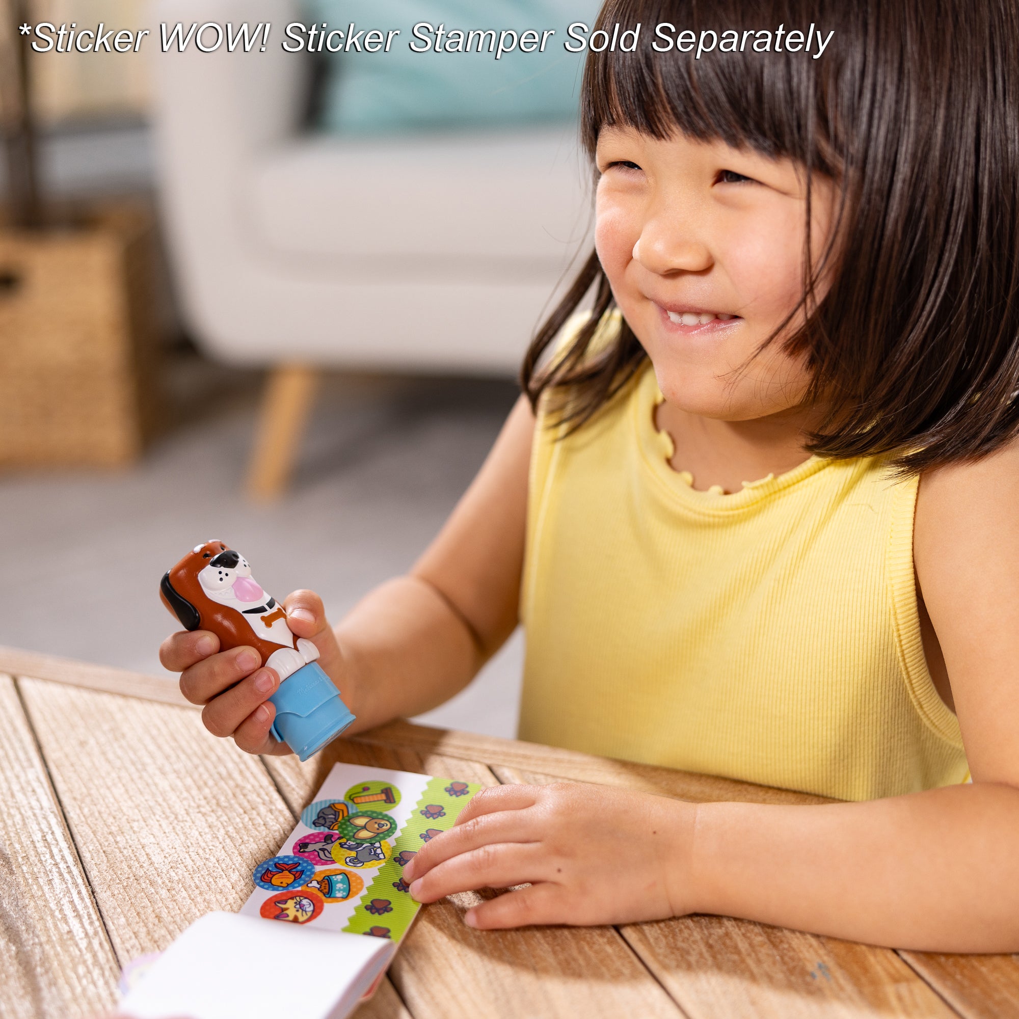 Sticker WOW!® Mini Activity Pad & Refill Stickers - Pets (200+ Stickers. Stamper Not Included) - Image 9
