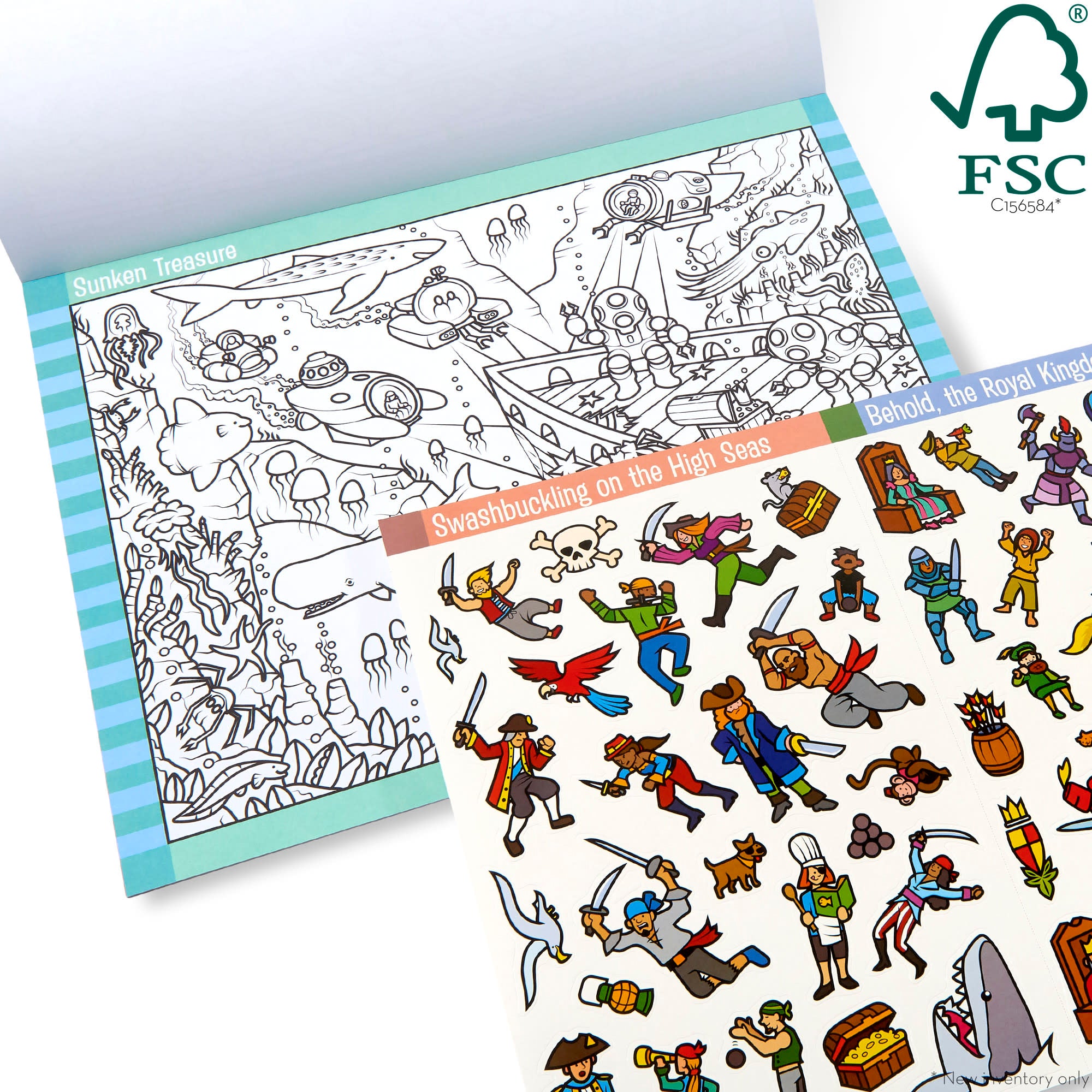 Seek & Find Sticker Pad – Adventure - Image 3