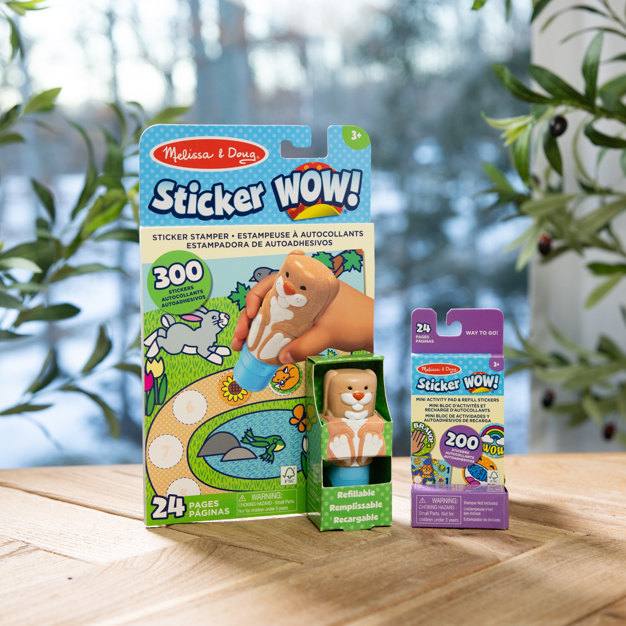 Sticker WOW!™ Bunny Bundle: Activity Pad & Sticker Stamper + Mini Activity Pad and 200 Refill Stickers - Image 9