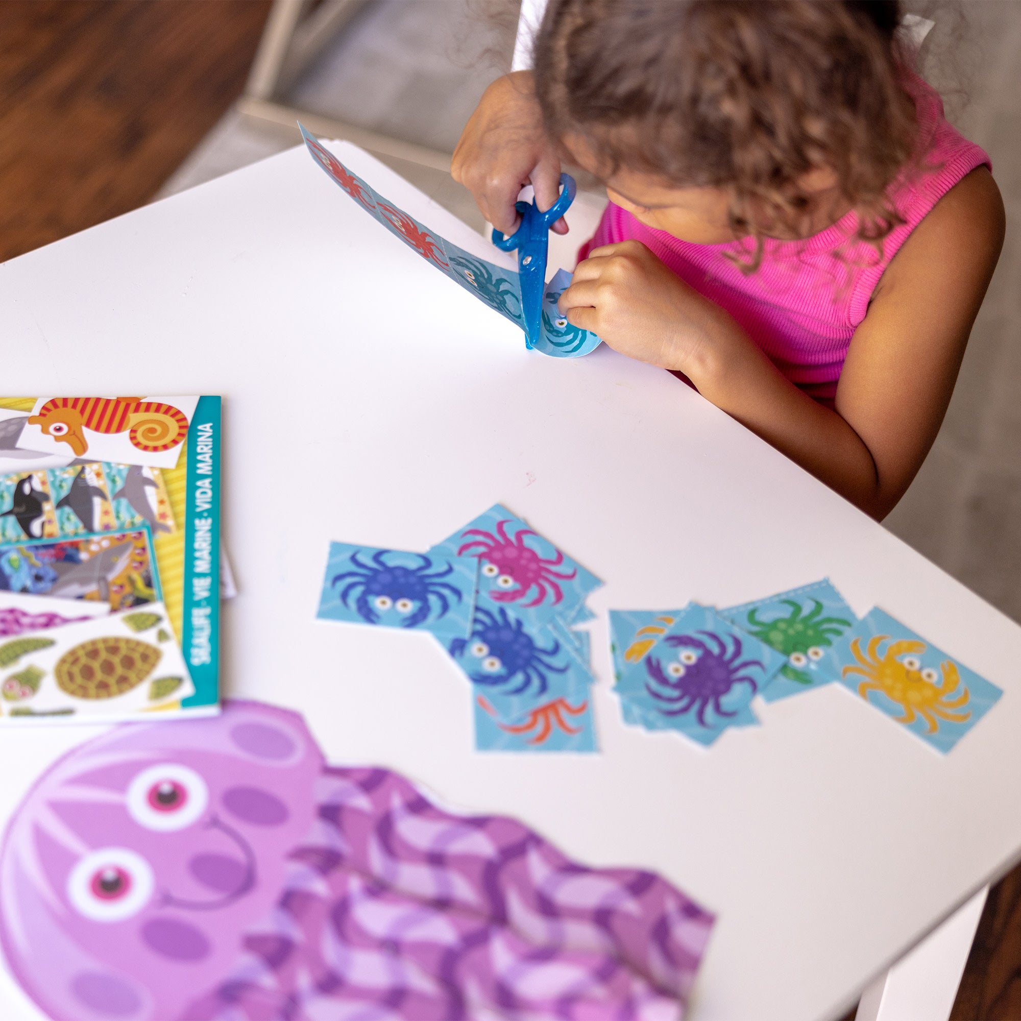 Sea Life Scissor Skills Activity Pad - Image 5