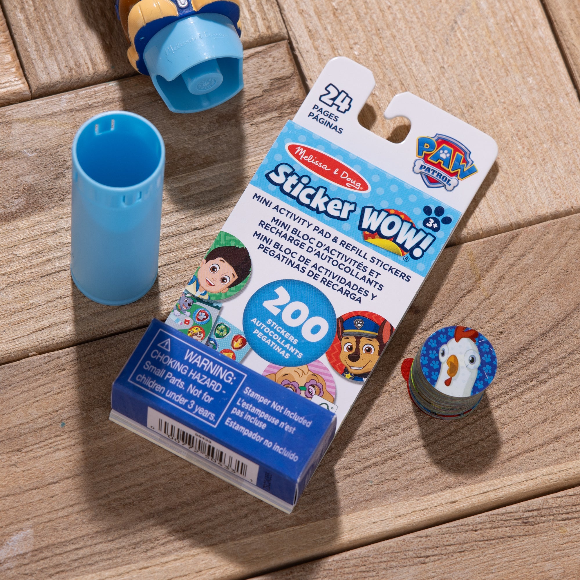 Sticker WOW!® Mini Activity Pad & Refill Stickers - PAW Patrol (200+ Stickers. Stamper Not Included) - Image 9