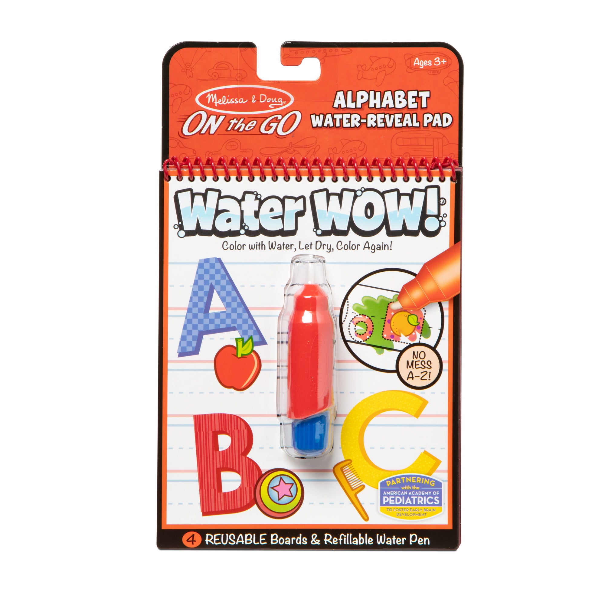 Water Wow! Water-Reveal Activity Pad - Alphabet