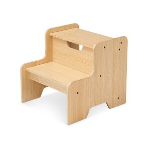 Wooden Step Stool - Natural