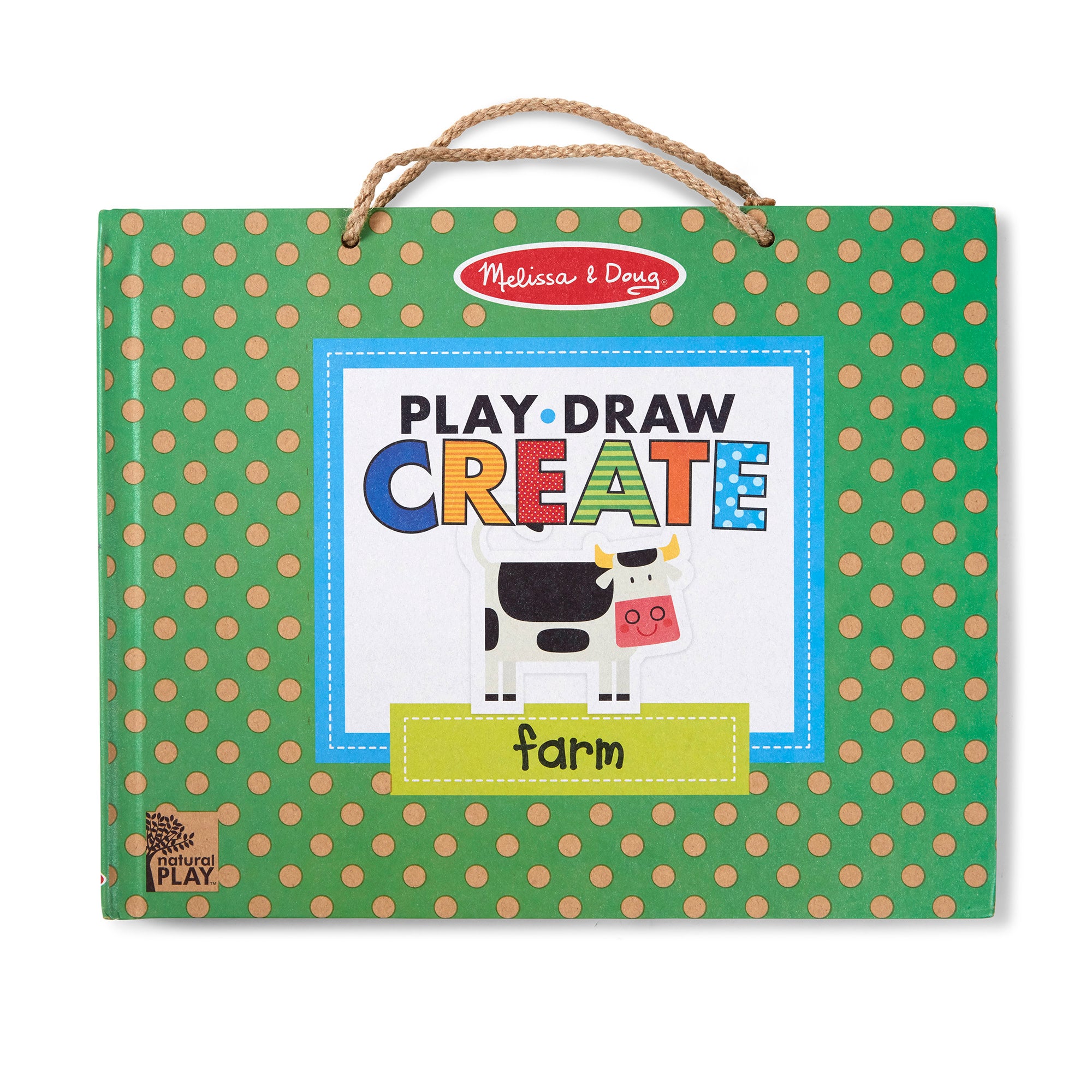 Natural Play: Play. Draw. Create Reusable Drawing & Magnet Kit – Farm - Image 5