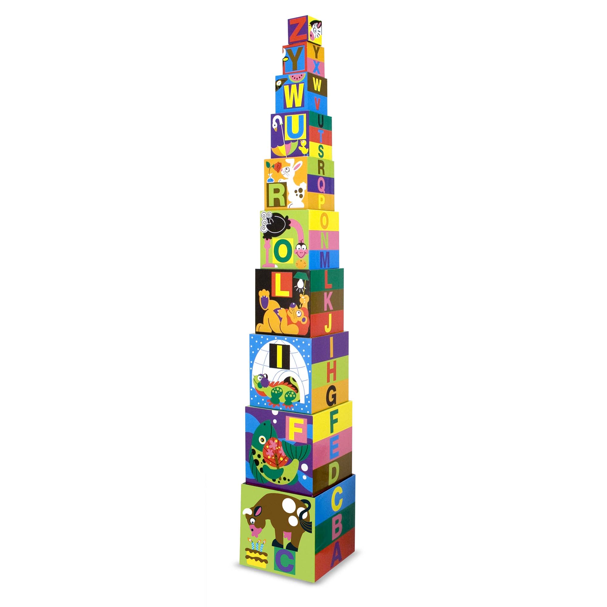 Alphabet Nesting and Stacking Blocks - Image 2
