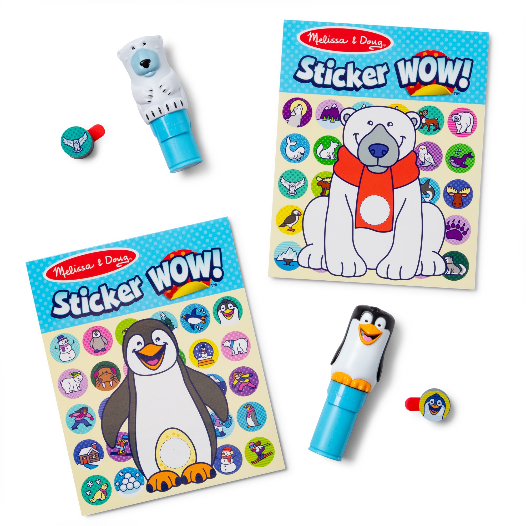 Sticker WOW!® Activity Pads & Sticker Stampers VALUE PACK - Winter