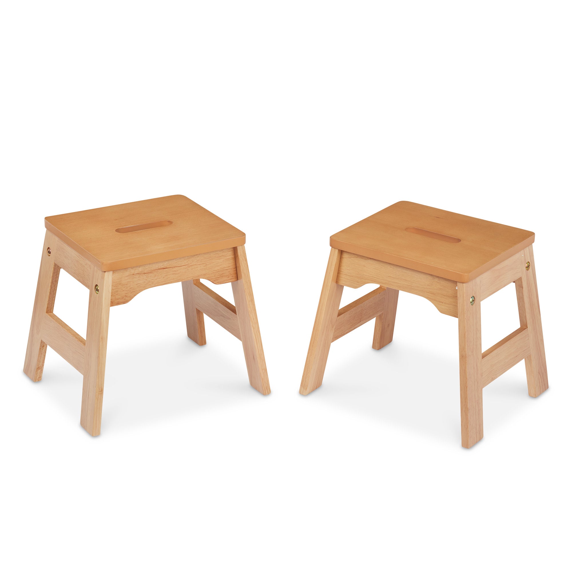 Wooden Stools – Set of 2 - Image 6