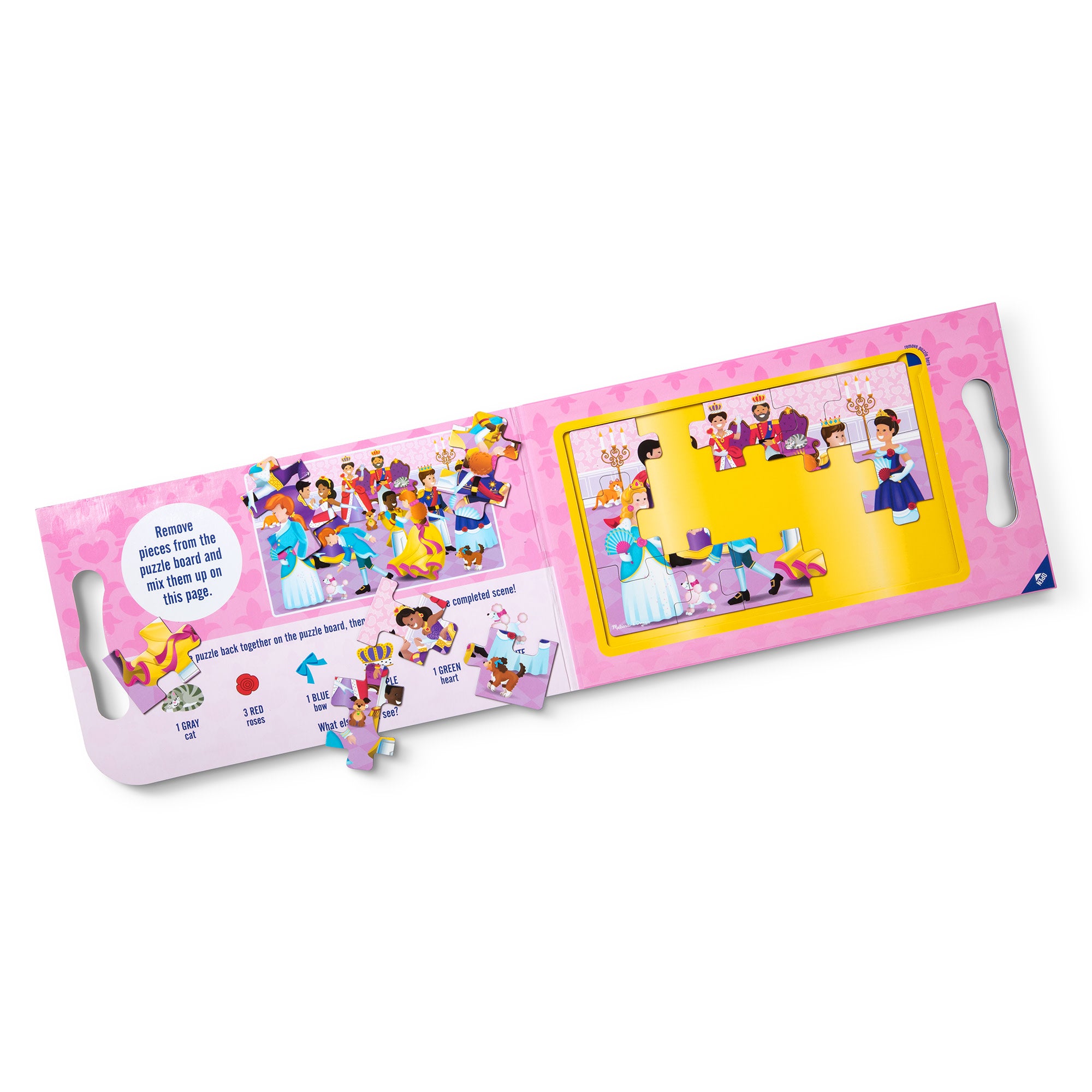 Take-Along Magnetic Jigsaw Puzzles – Princesses - Image 3