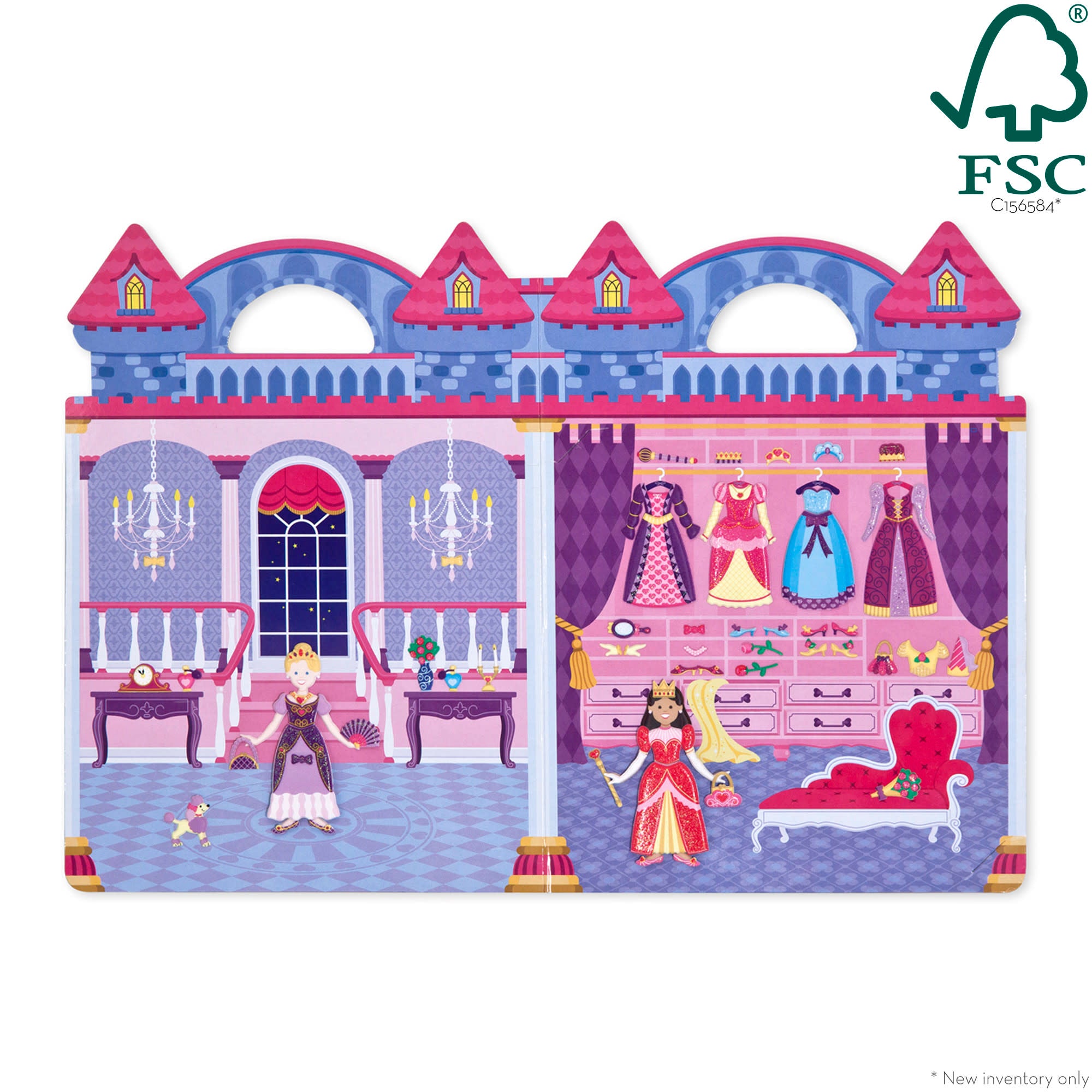 Puffy Sticker Play Set - Princess - Image 3