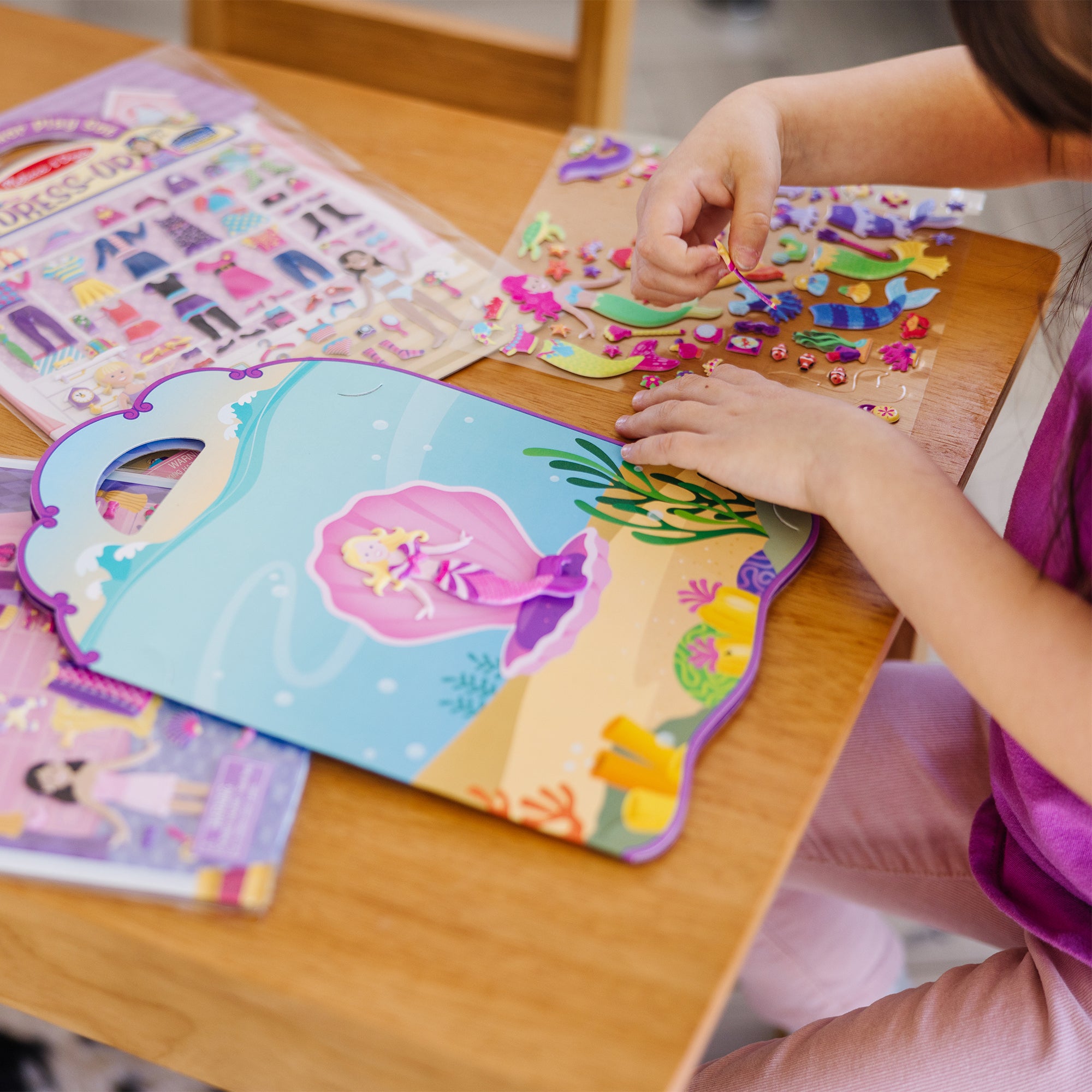 Puffy Sticker Bundle - Dress-Up. Princess and Mermaid - Image 10