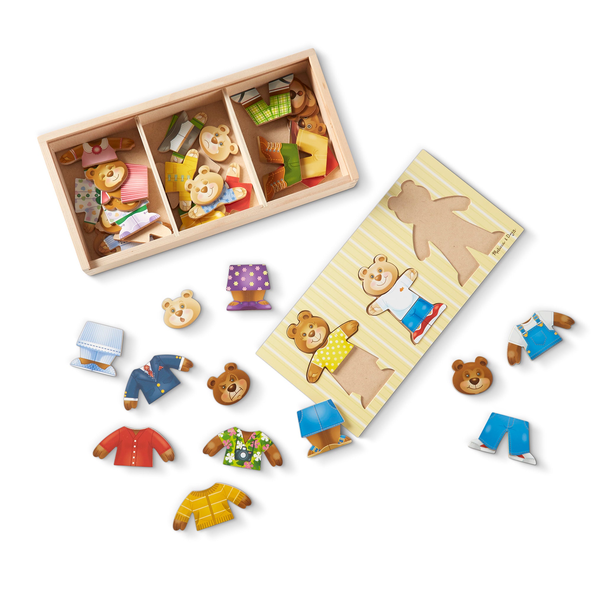 Bear Family Dress-Up Puzzle - 45 Pieces - Image 4