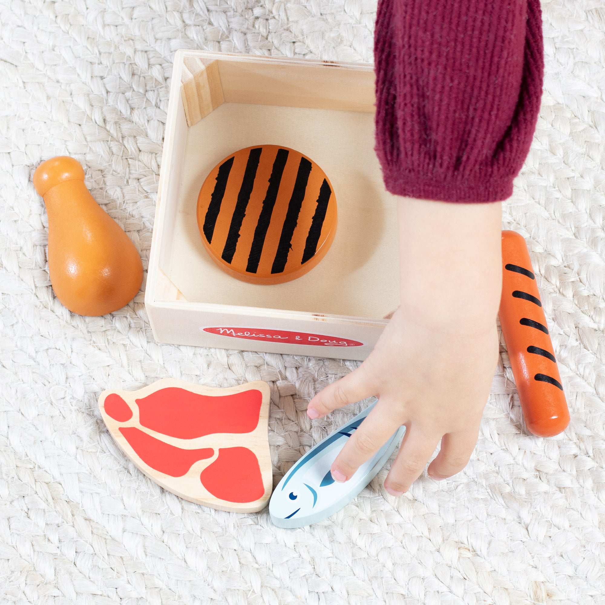 Wooden Food Groups Play Set – Protein - Image 2