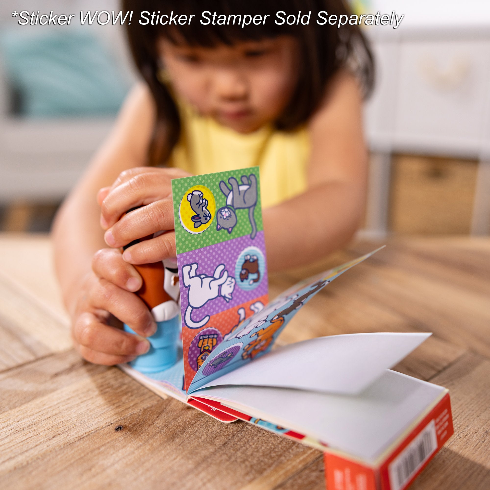 Sticker WOW!® Mini Activity Pad & Refill Stickers - Pets (200+ Stickers. Stamper Not Included) - Image 5