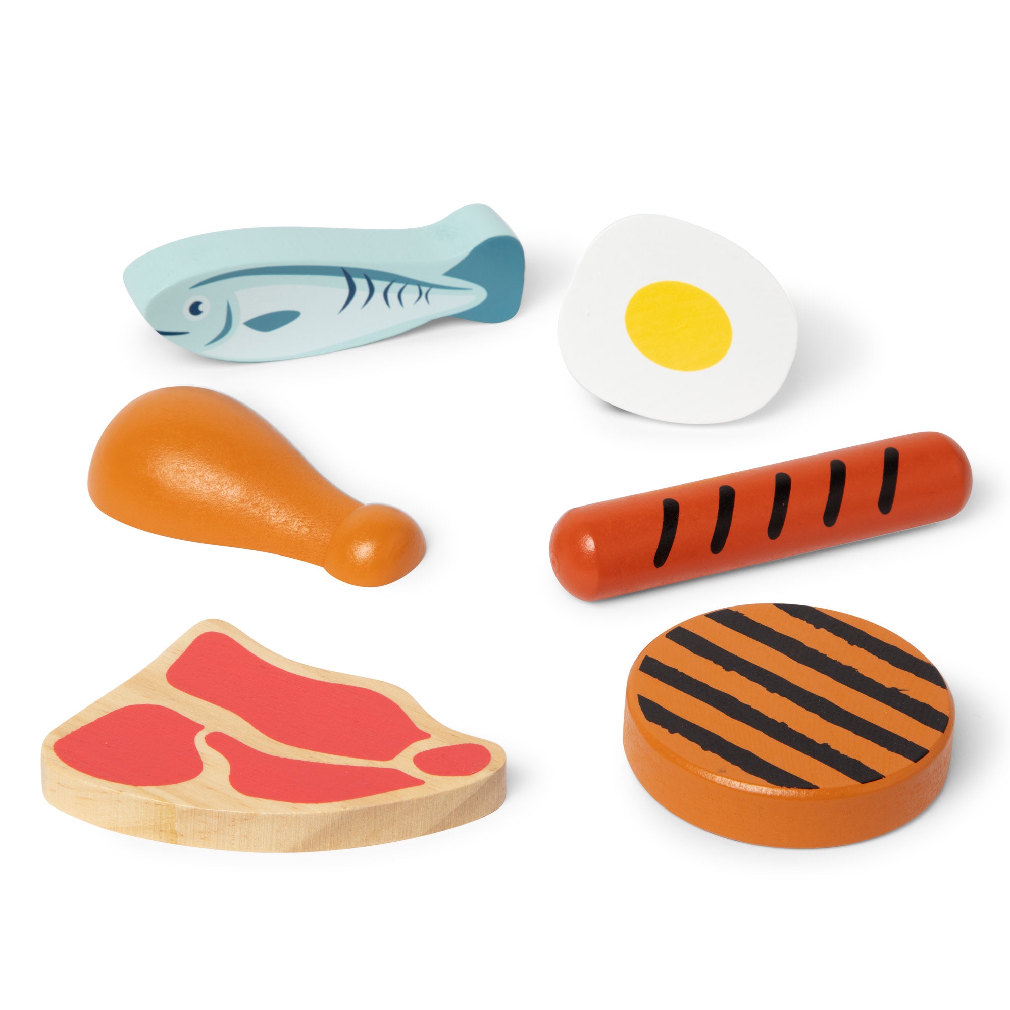 Wooden Food Groups Play Set – Protein - Image 3