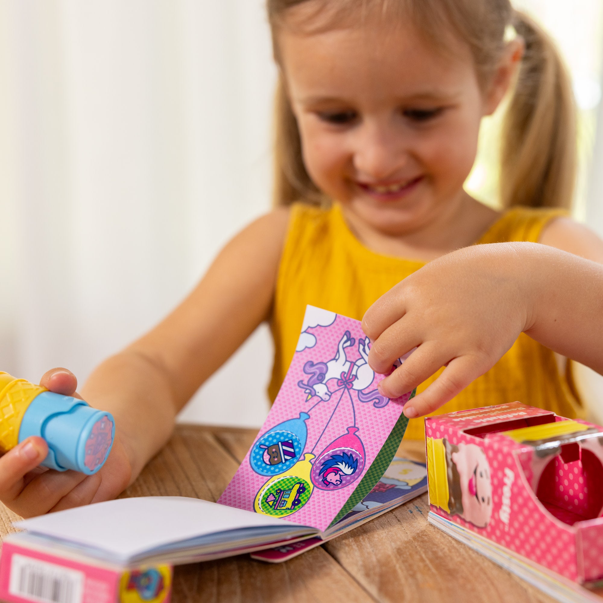 Sticker WOW!™ Ice Cream Bundle: Activity Pad & Sticker Stamper + Mini Activity Pad and 200 Refill Stickers - Image 8