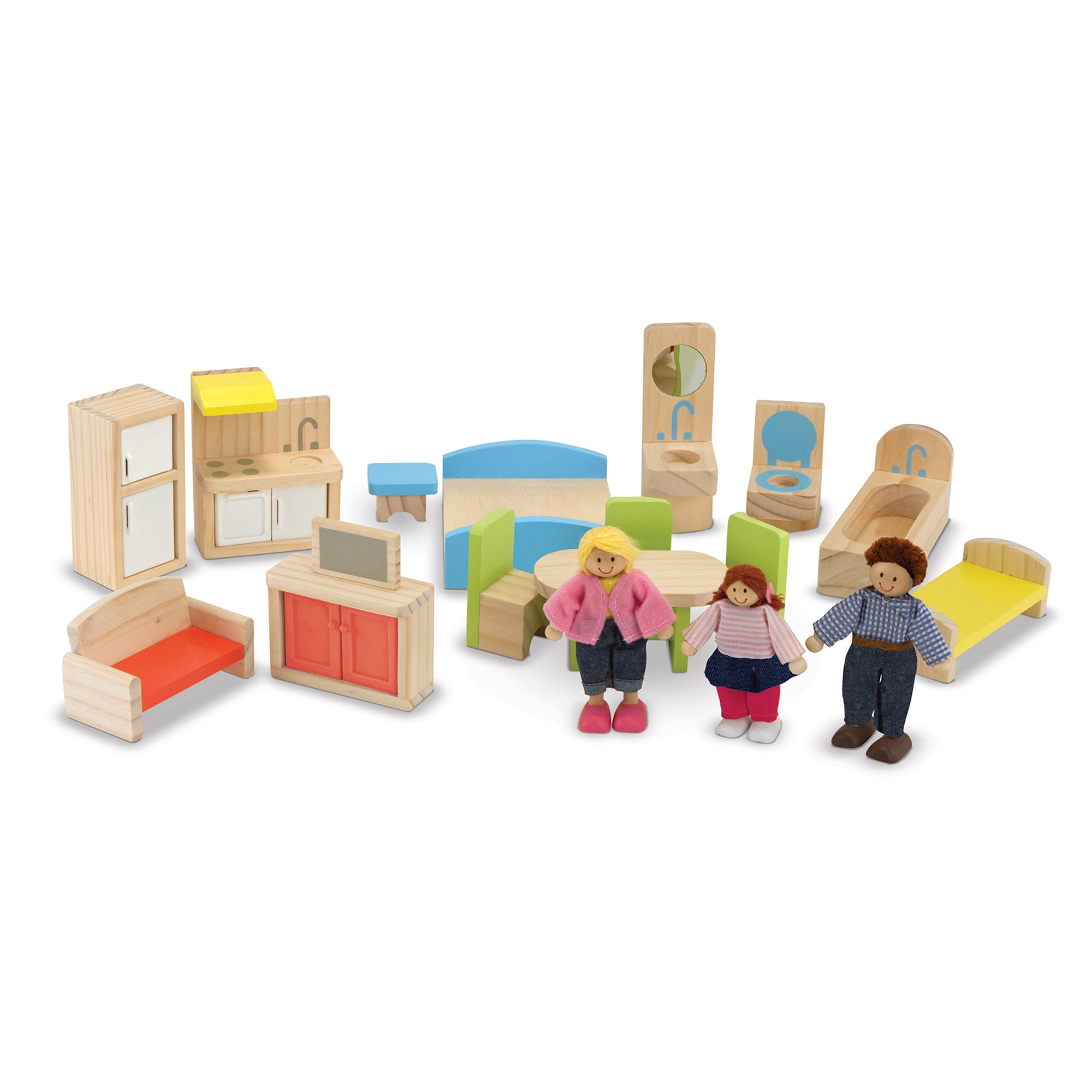 Wooden Hi-Rise Dollhouse - Image 4