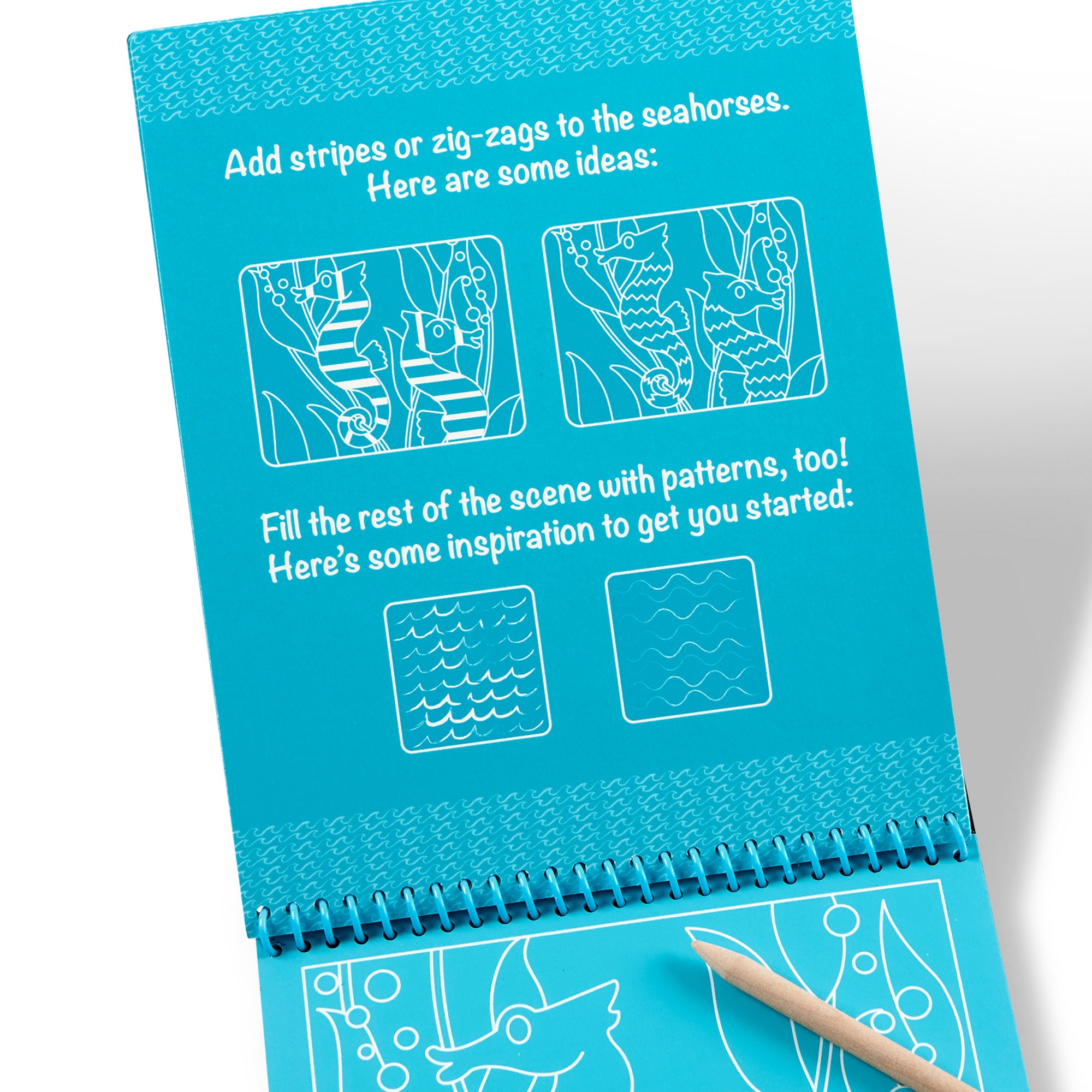 On the Go Scratch Art Color-Reveal Pad - Sea Life - Image 6