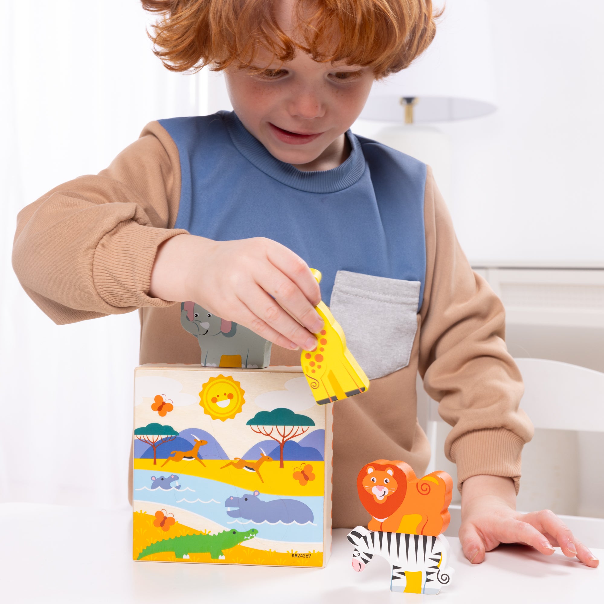 Wooden Animal Matching - Safari - Image 5