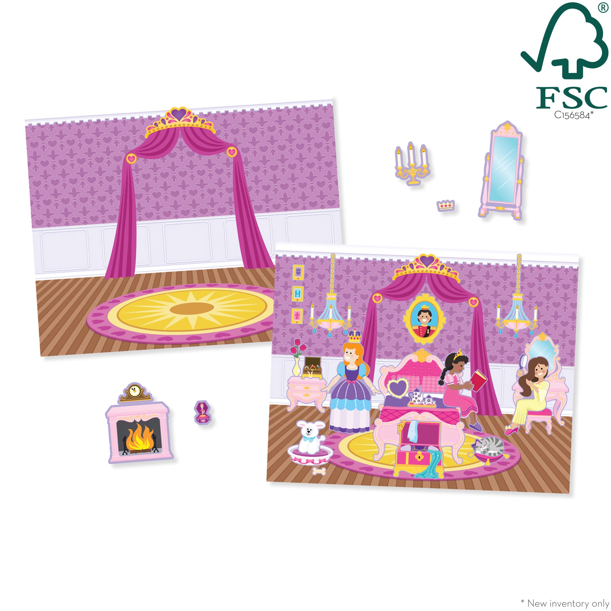 Reusable Sticker Pad - Princess Castle - Image 3