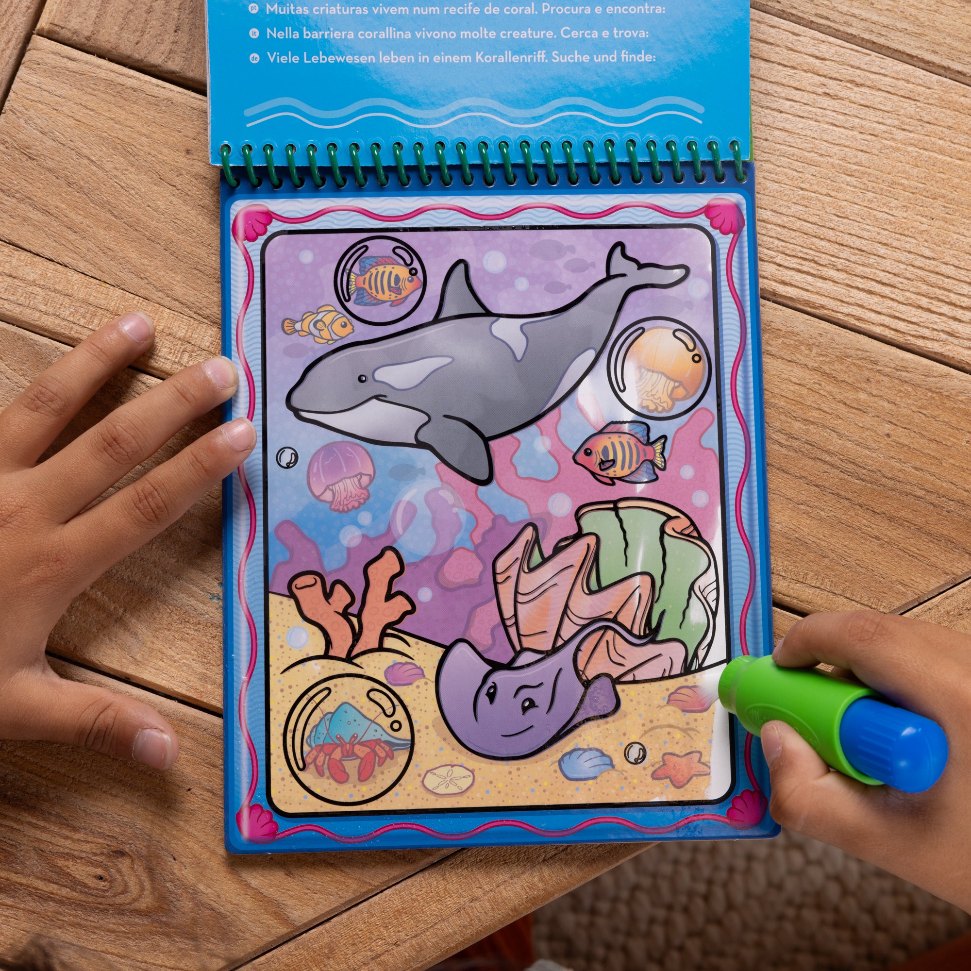 Water WOW! 6-Pack – Animals. Vehicles. Alphabet. Numbers. Safari. Under the Sea - Image 8