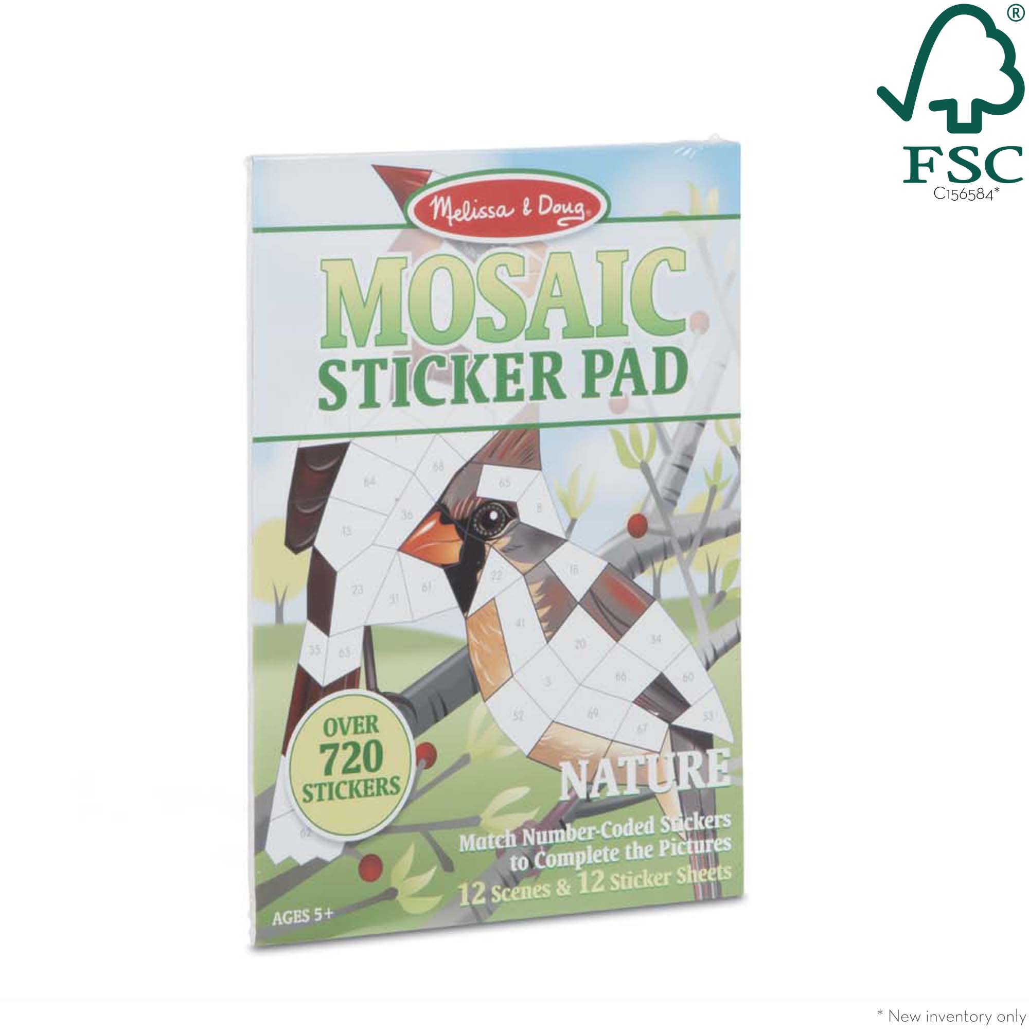 Mosaic Sticker Pad - Nature - Image 4