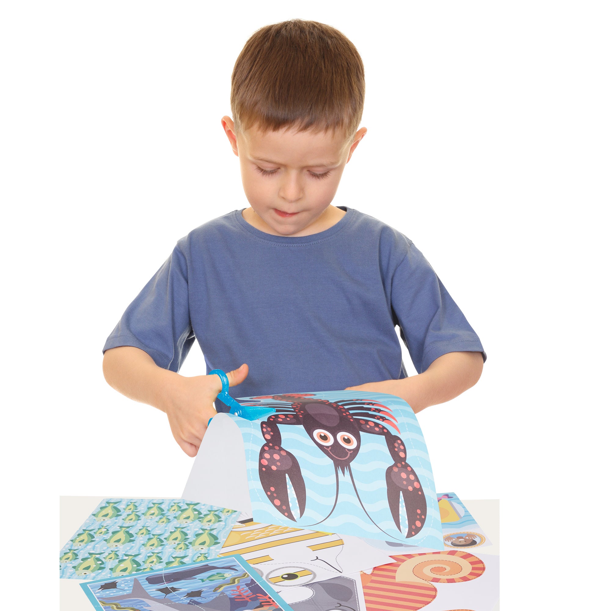 Sea Life Scissor Skills Activity Pad - Image 8