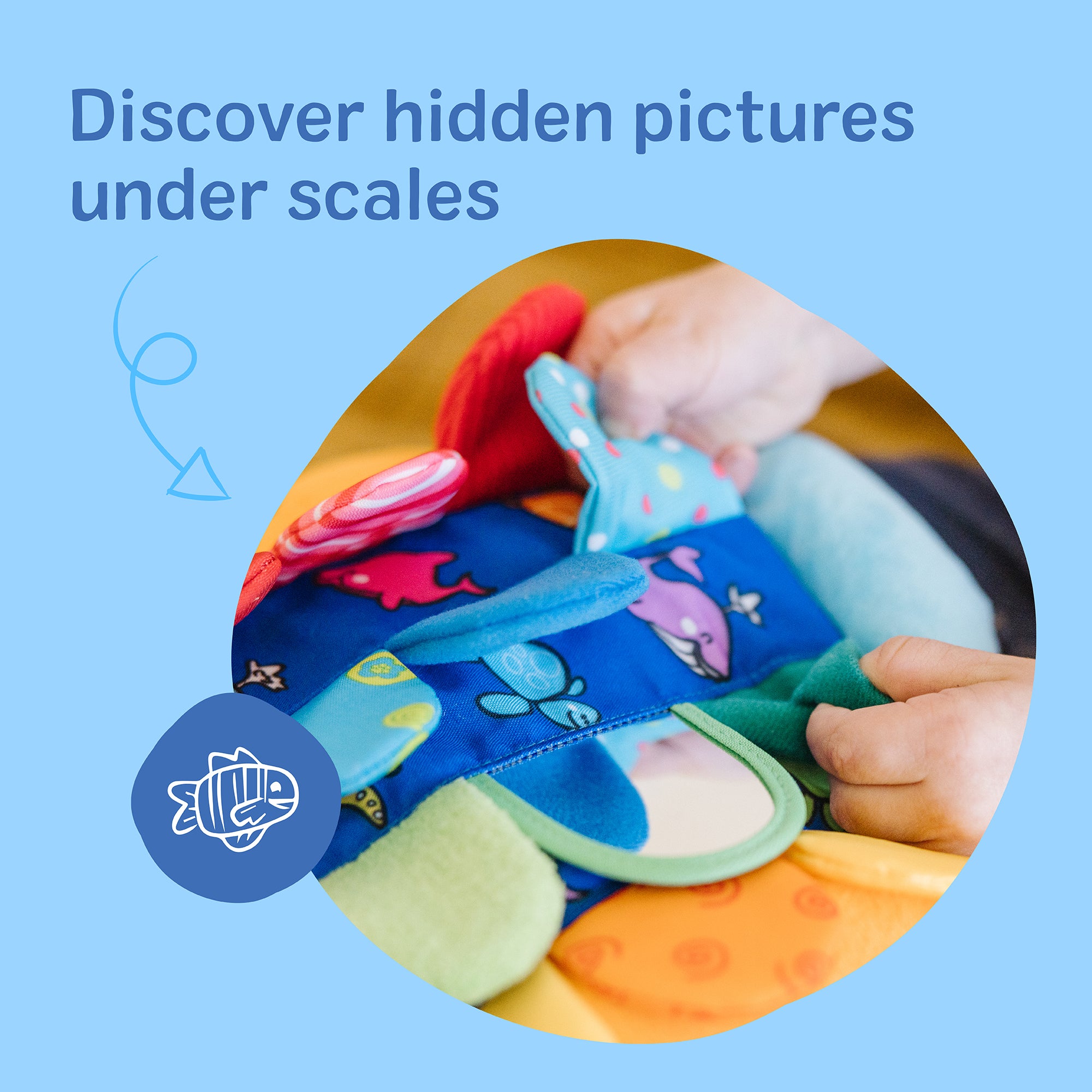 K's Kids Flip Fish Baby Toy - Image 6