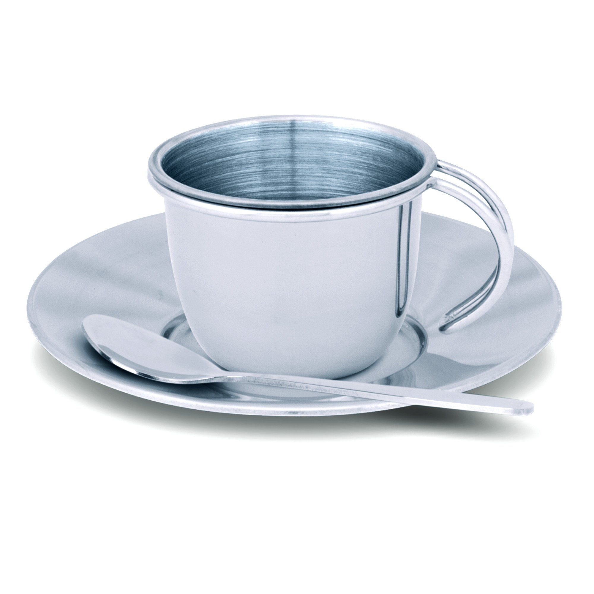 Stainless Steel Tea Set with Storage Stand - Image 6