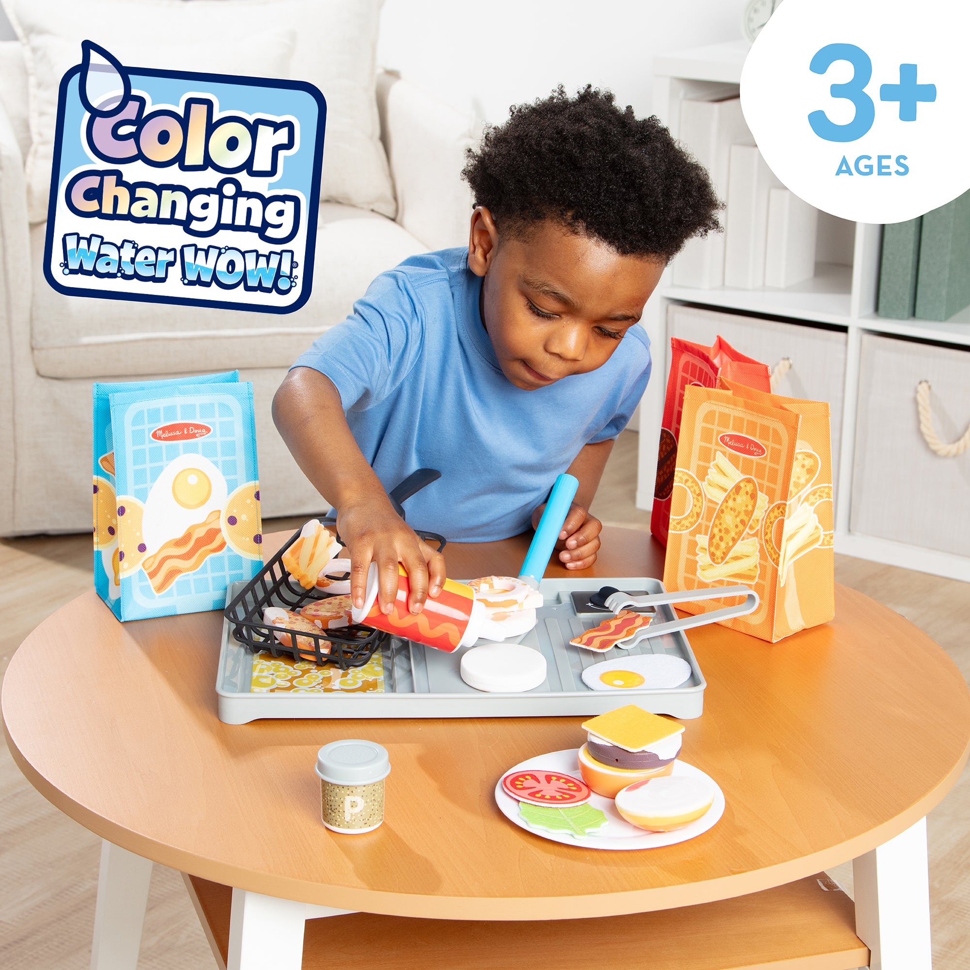 Flip & Fry Grill Play Set with Color Changing Water WOW! - Image 9