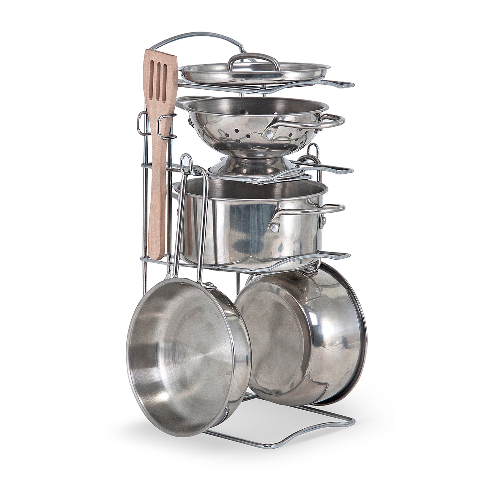 Stainless Steel Pots & Pans Play Set - Image 4