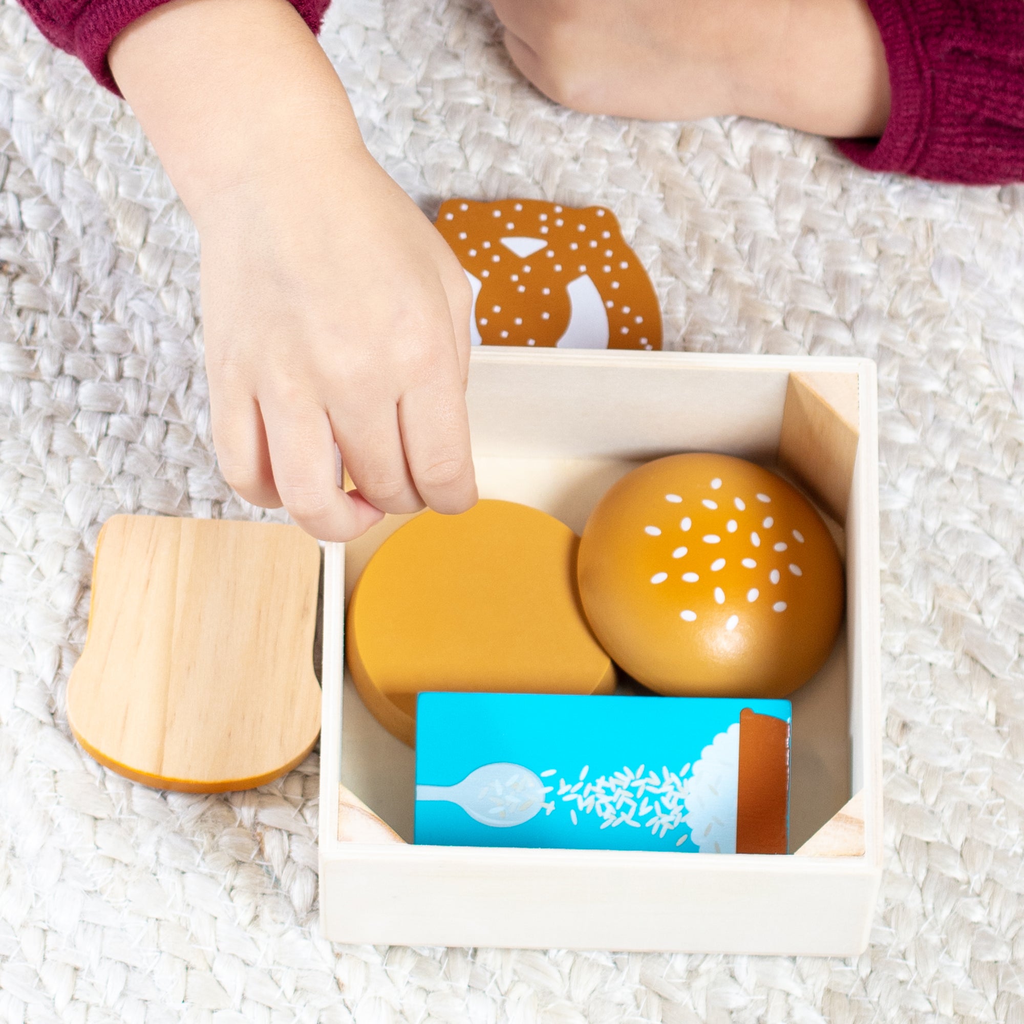 Wooden Food Groups Play Set – Grains - Image 6