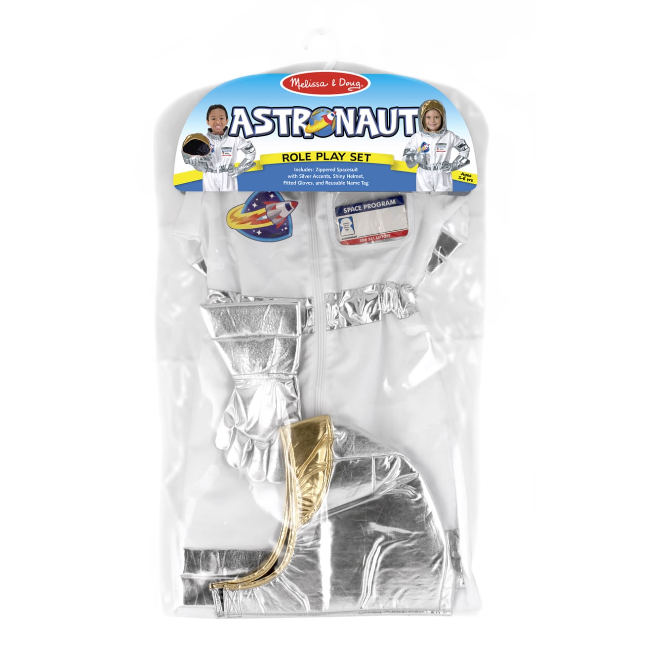 Astronaut Role Play Costume Set - Image 3