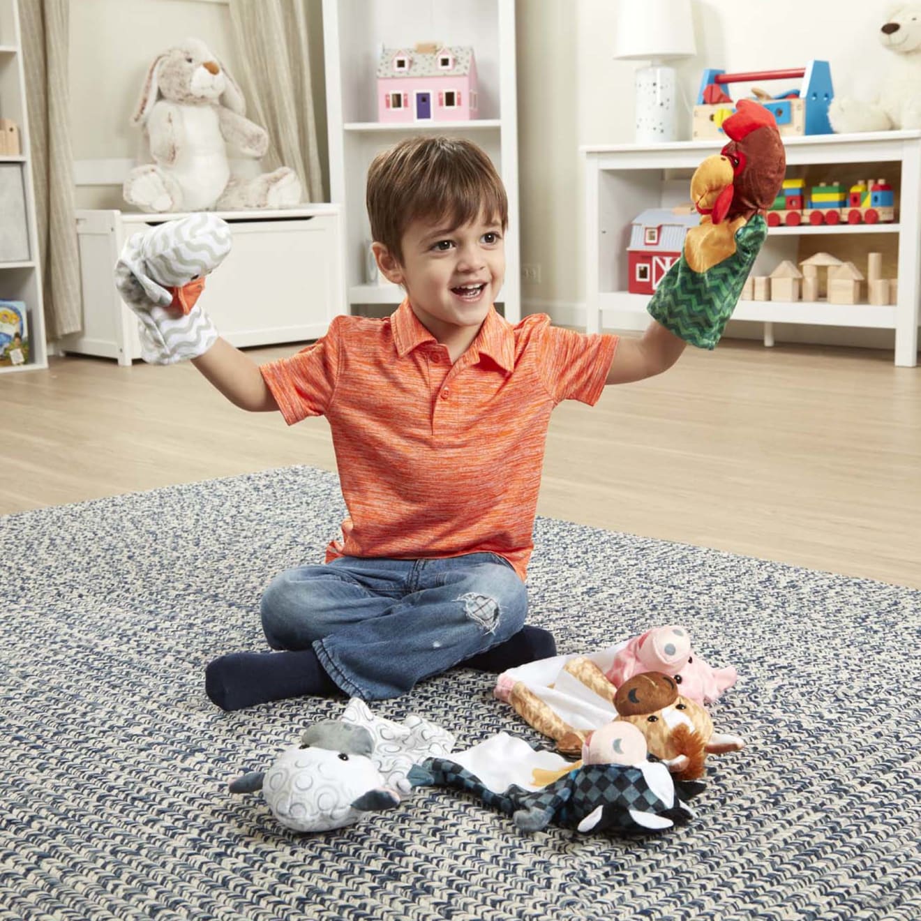 Barn Buddies Hand Puppets (6 Pc) - Image 2