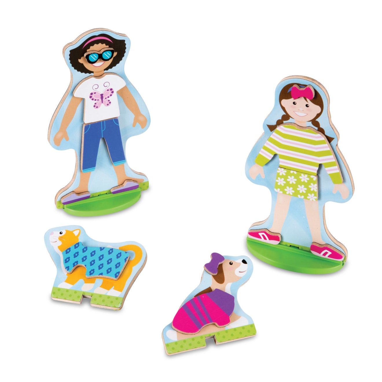Best Friends Magnetic Dress-Up Play Set - Image 5