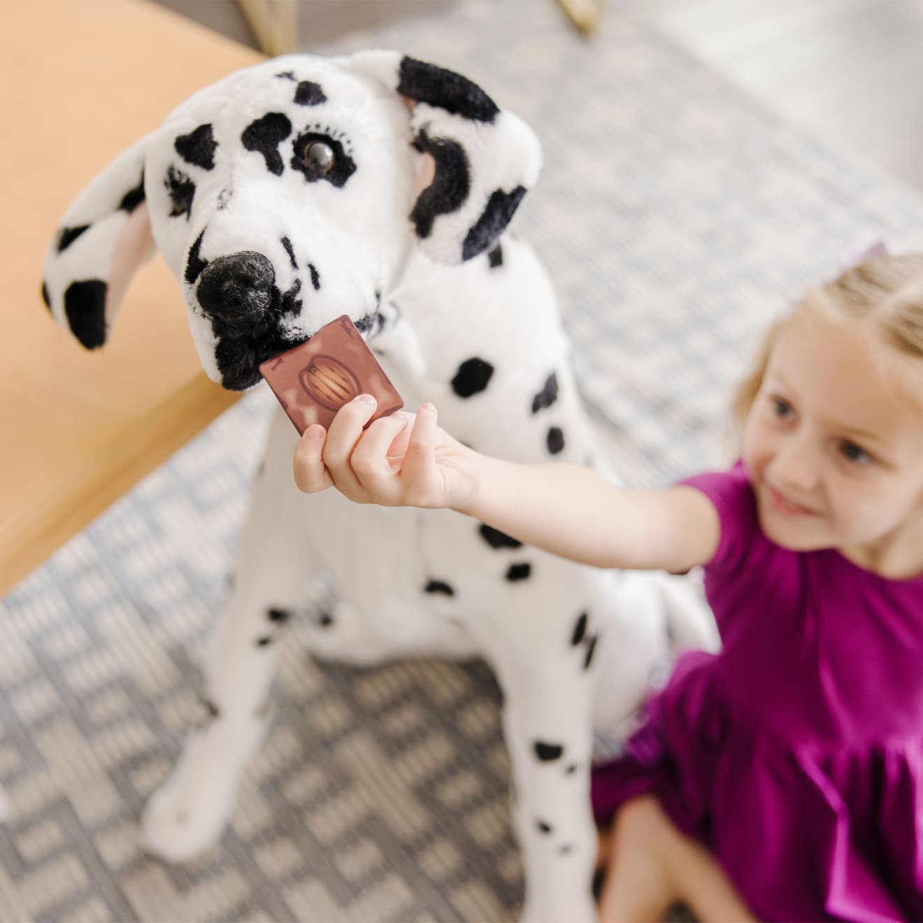 Dalmatian Giant Stuffed Animal - Image 2