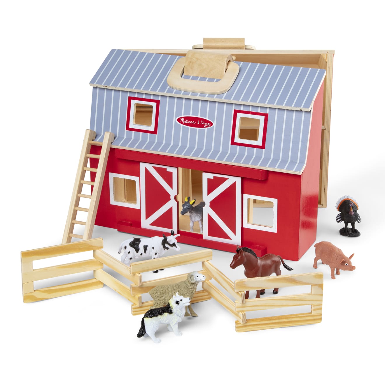 Wooden Fold & Go Barn - Image 9