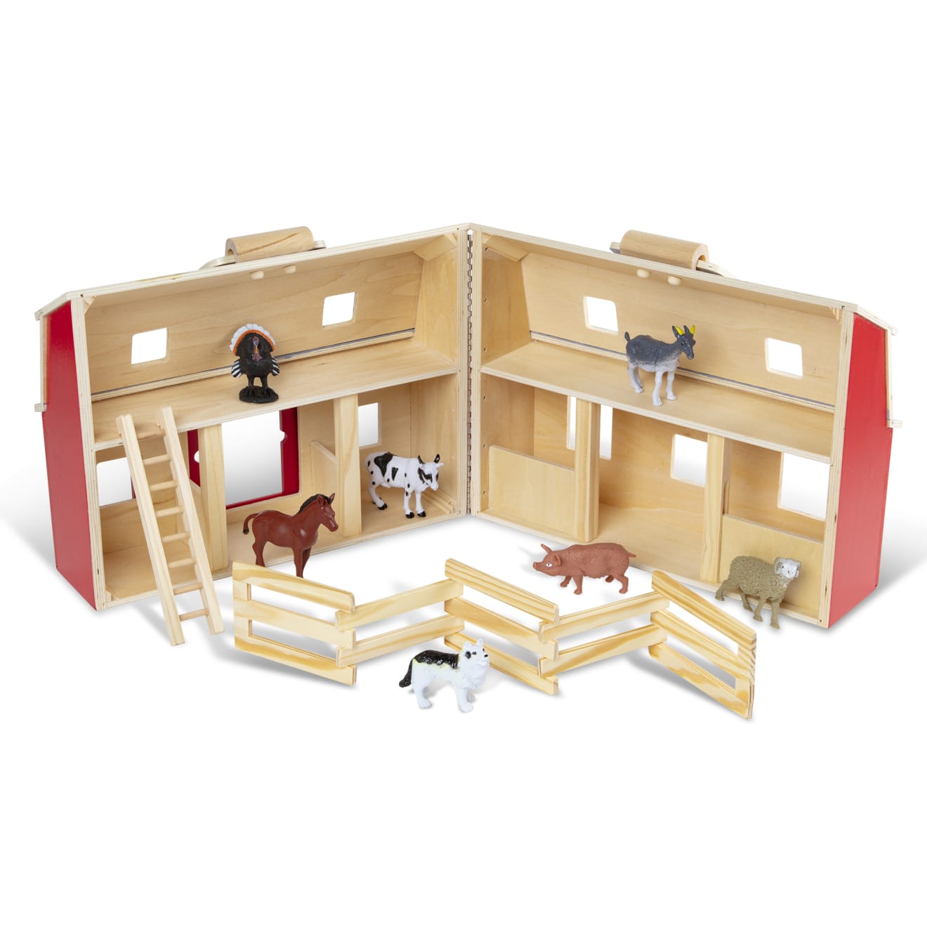 Wooden Fold & Go Barn - Image 4
