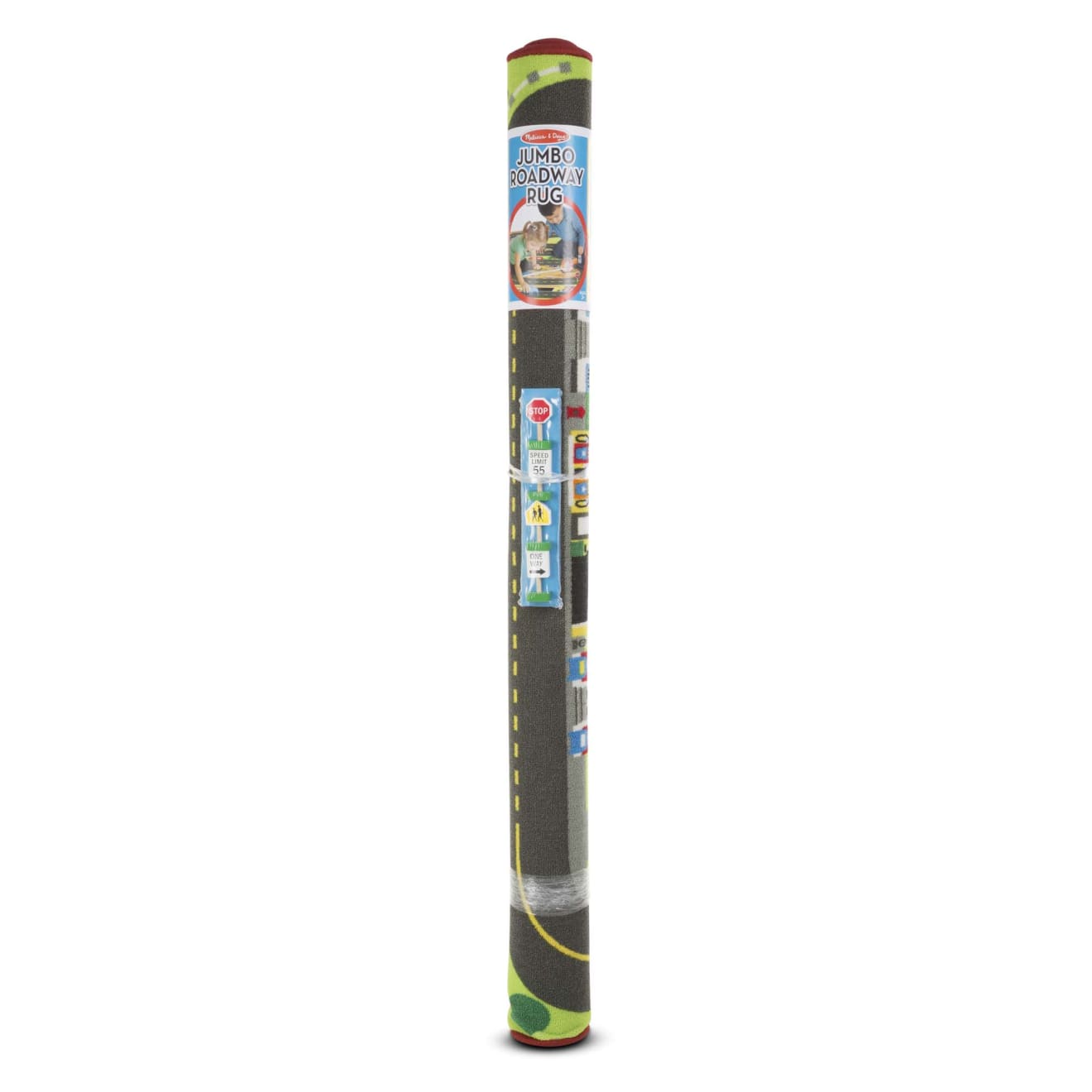 Jumbo Roadway Activity Rug - Image 3