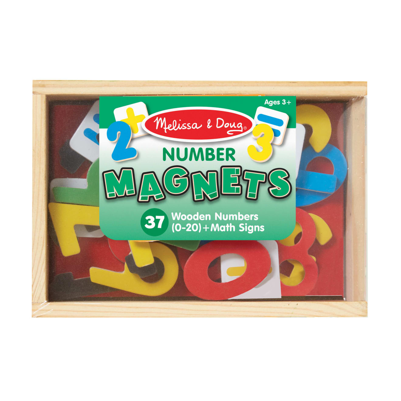 Magnetic Wooden Numbers - Image 3