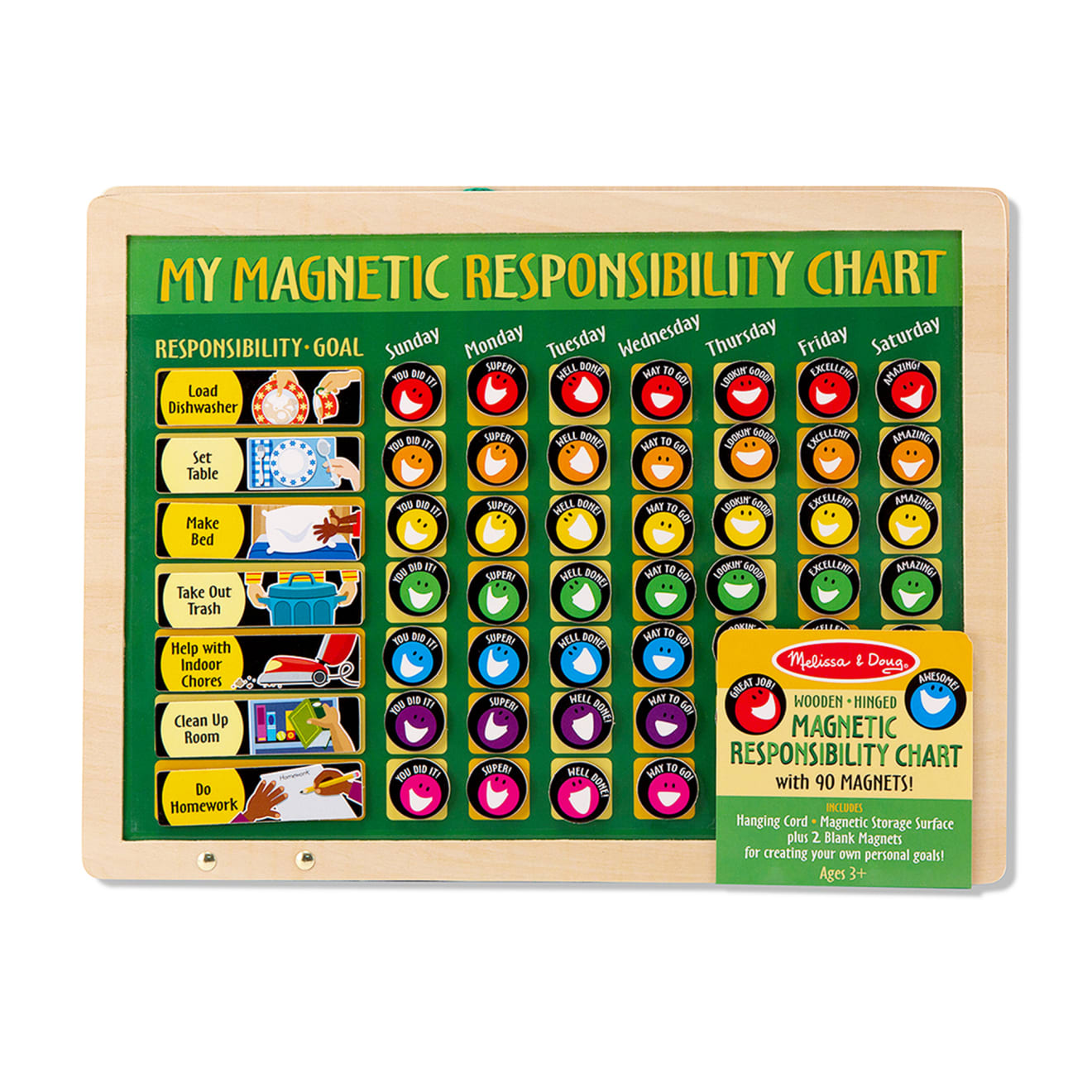 Magnetic Responsibility Chart - Chore Chart - Image 3