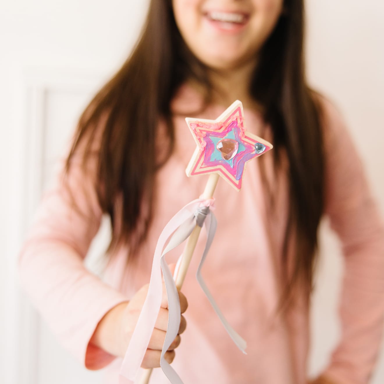 Decorate-Your-Own Wooden Princess Wand - Image 2
