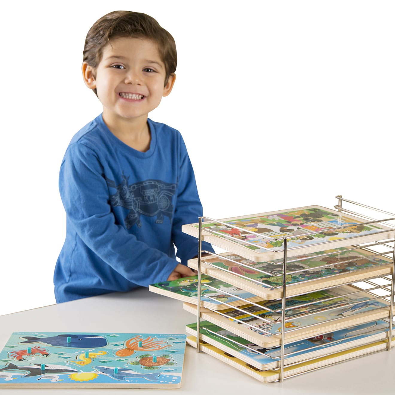 Wire Puzzle-Storage Rack - Image 5