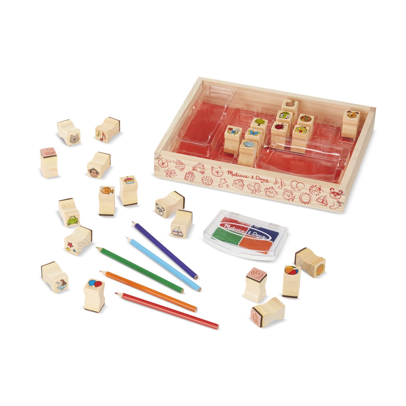 Wooden Favorite Things Stamp Set - Image 4