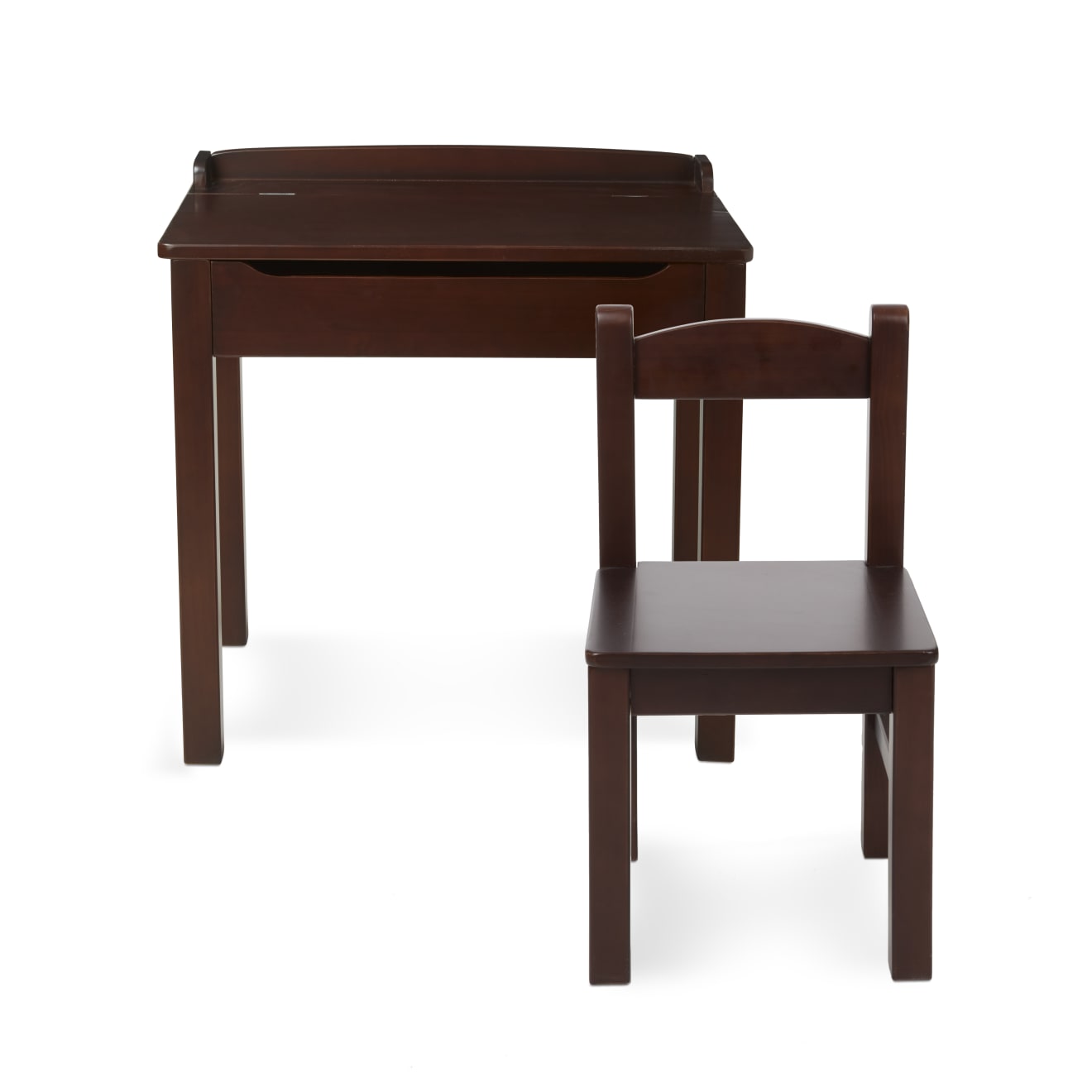 Child's Lift-Top Desk & Chair - Espresso - Image 4