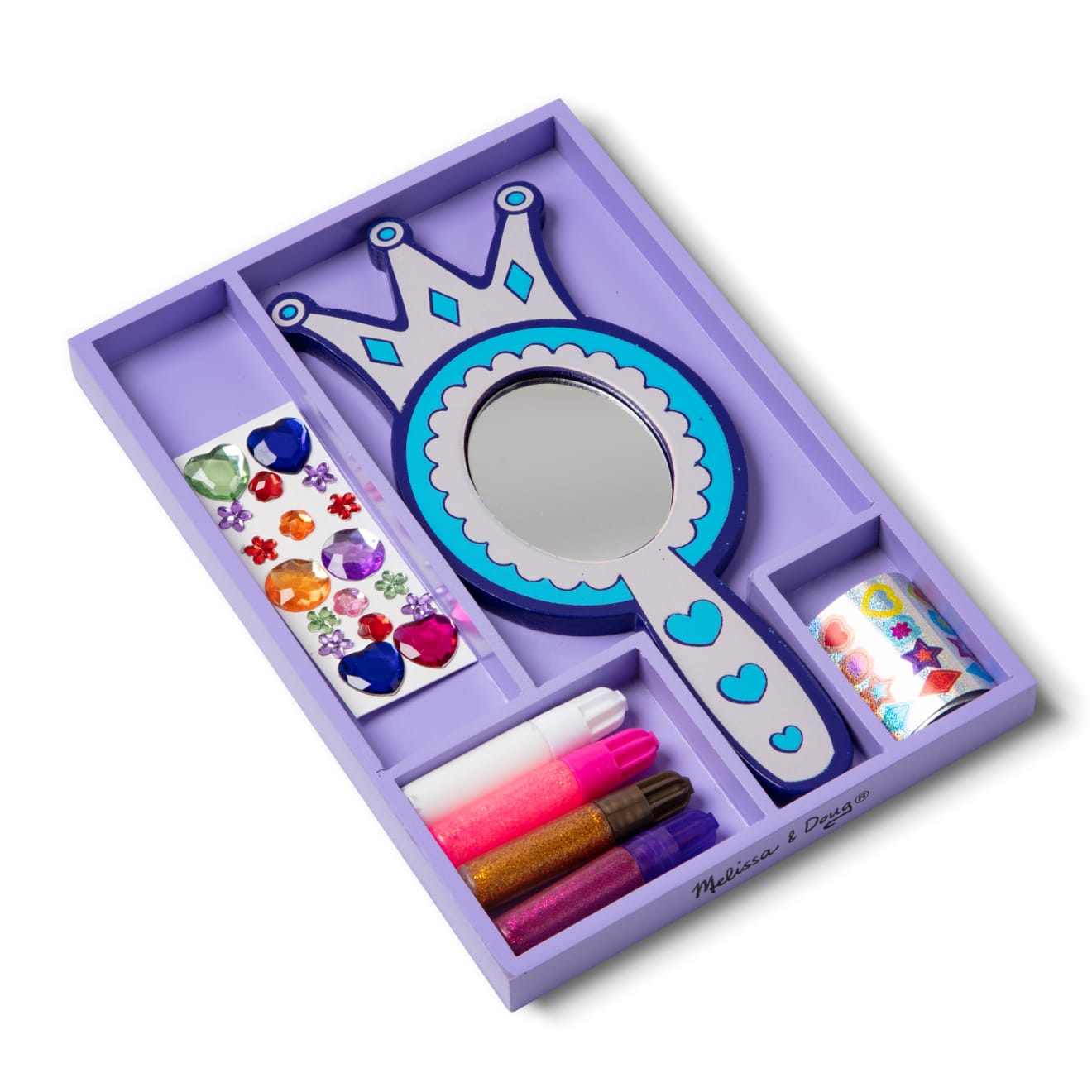 Decorate-Your-Own Wooden Princess Mirror - Image 3