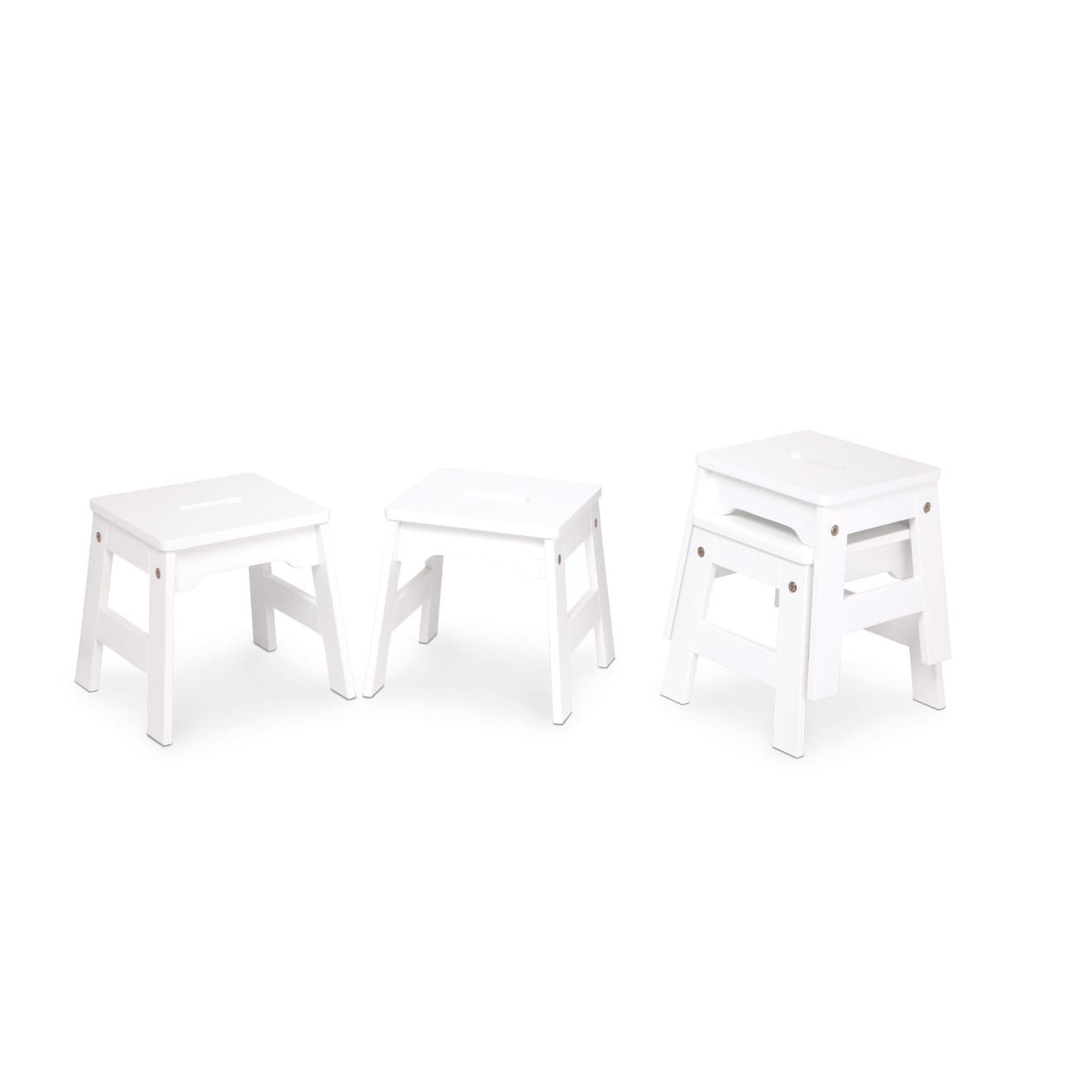 Wooden Stools – Set of 4