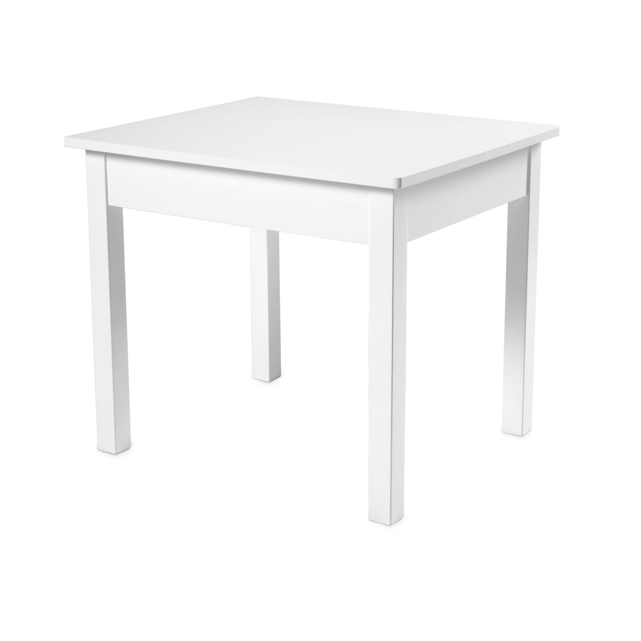 Wooden Table & Chairs - White - Image 3
