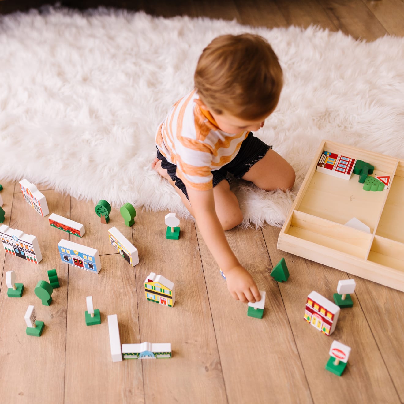 Wooden Town Play Set - Image 6