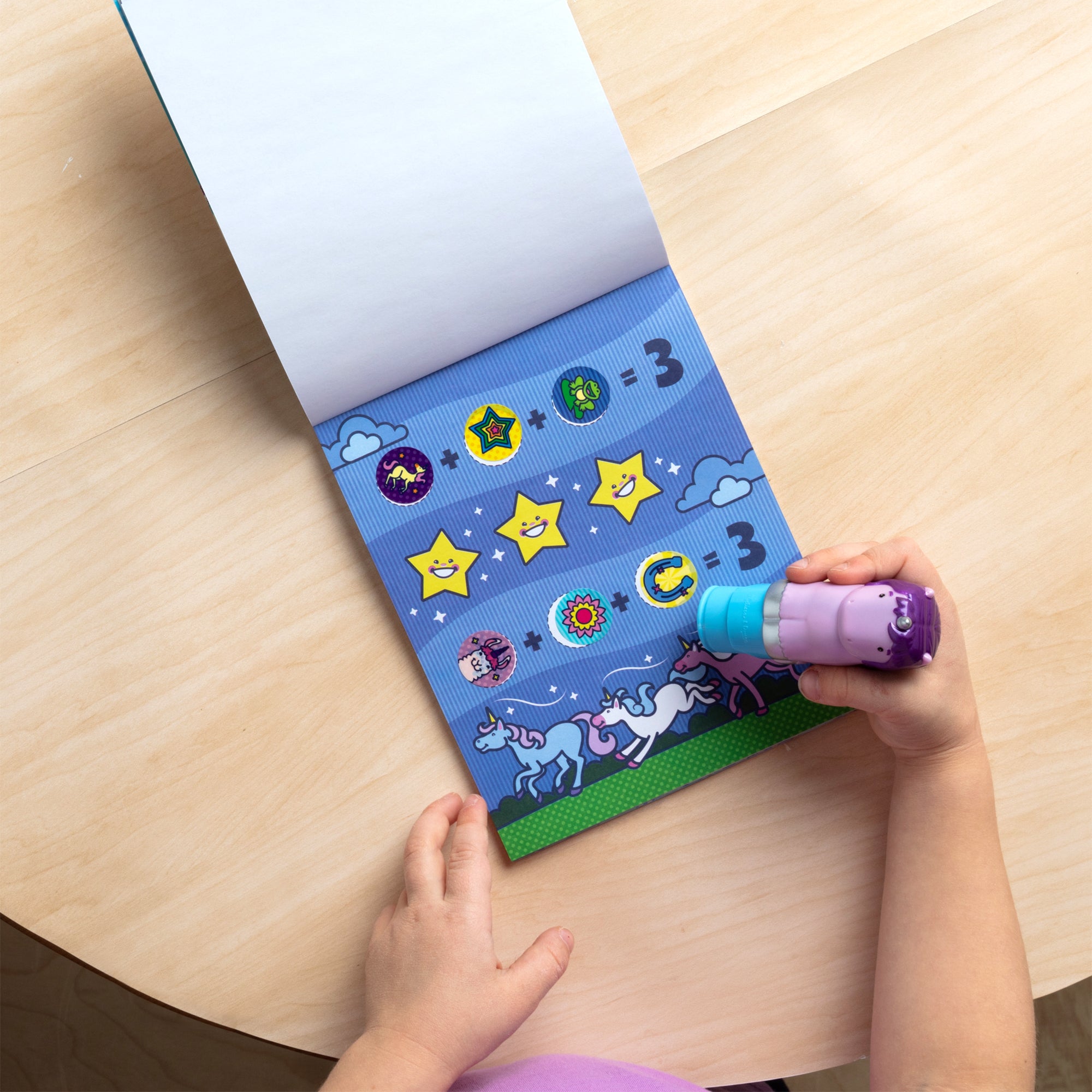 Sticker WOW!™ Activity Pad & Sticker Stamper - Purple Unicorn - Image 6
